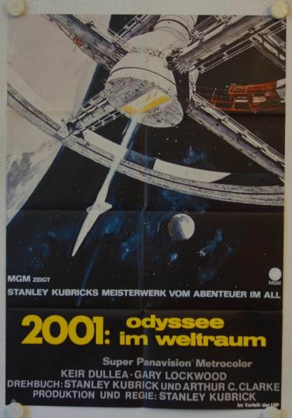 2001: A Space Odyssey re-release german movie poster